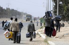 Profughi dalla Libia