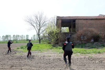 Carabinieri impegnati nelle ricerche di "Igor il russo"