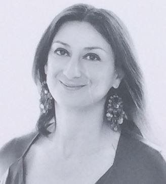 La giornalista Dafne Caruana Galizia, uccisa a Malta nell’ottobre scorso