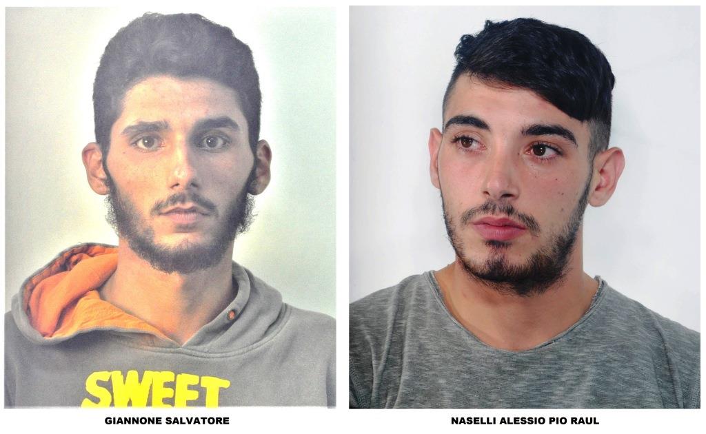 I nisseni Giannone Salvatore e Naselli Alessio Pio Raul sono stati arrestati per il furto alla chiesa di Sant'Agata al Collegio